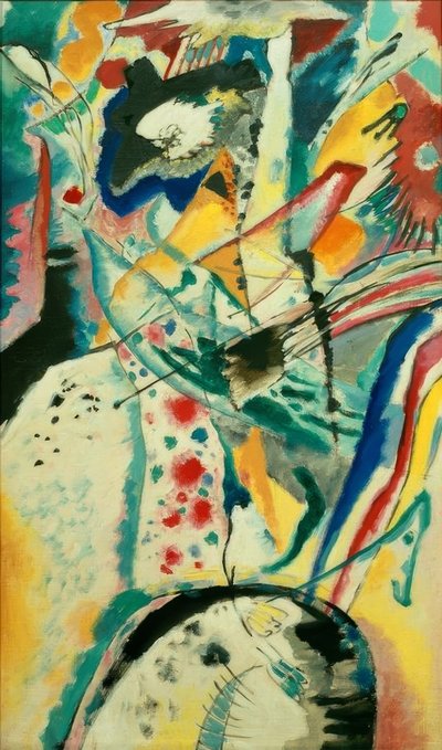 Large Study for the Mural for Edwin R. Campbell No. 3 by Wassily Kandinsky